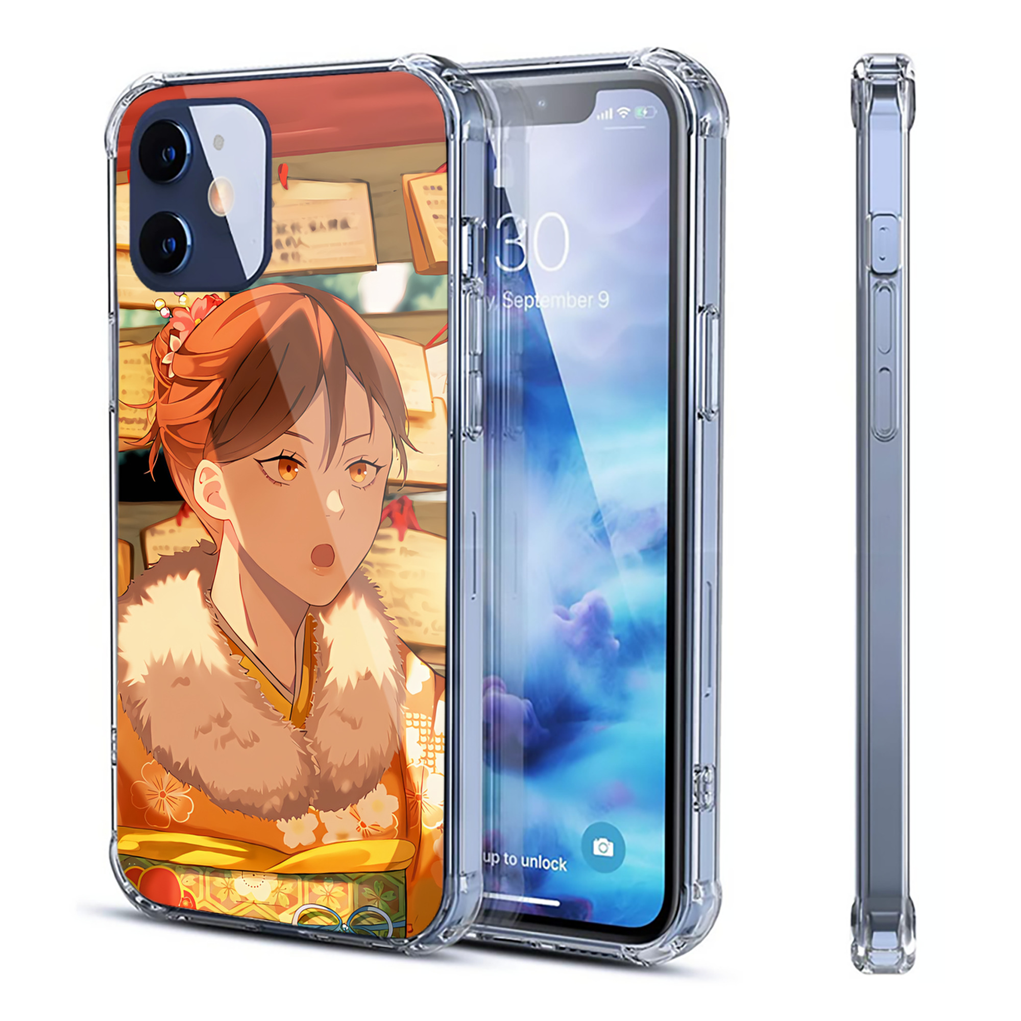 （画像用） SPY×FAMILY间谍家家酒 【iPhone 12シリーズ対応】透明スマホケース（クリアソフトケース）